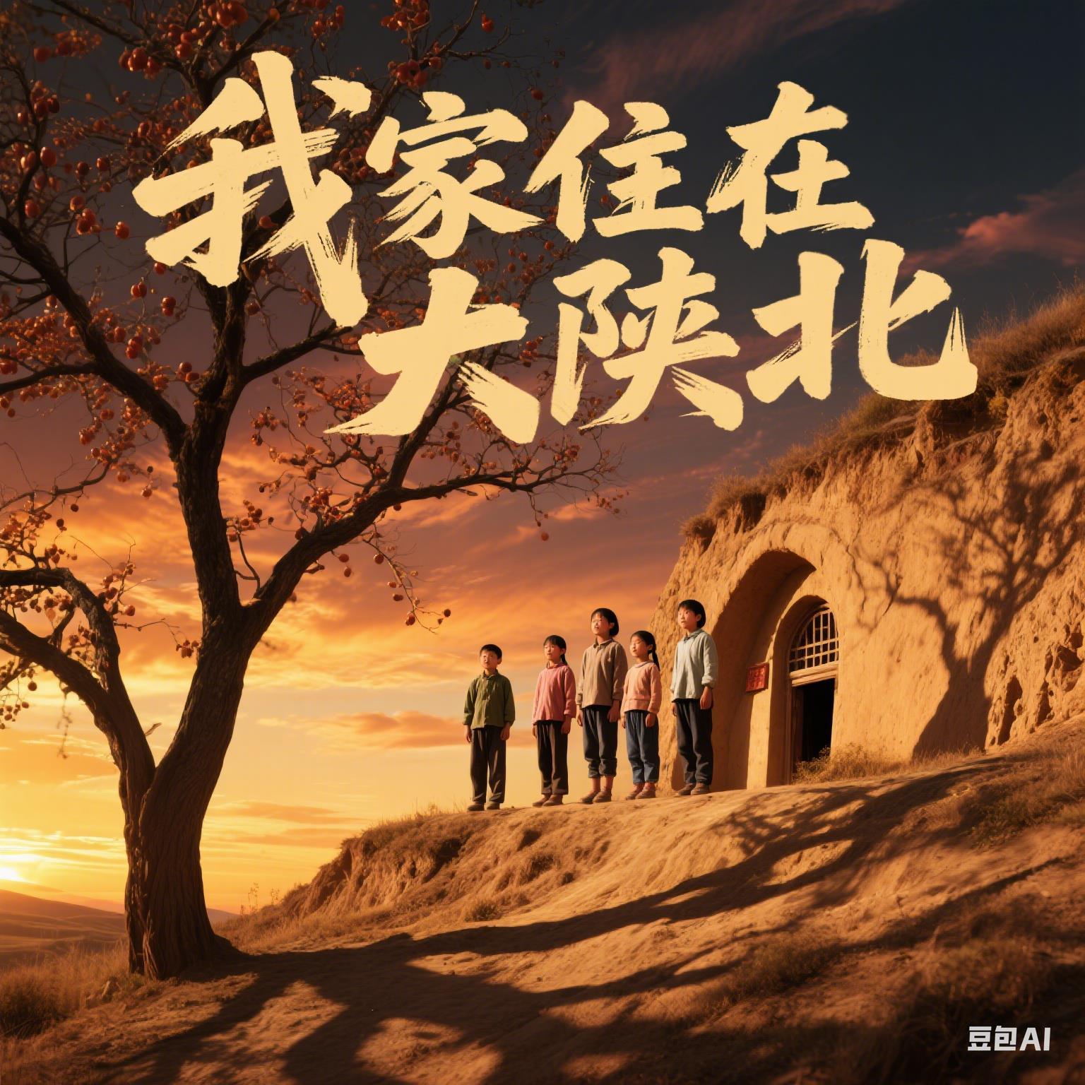 我的家在陕北野强强歌词